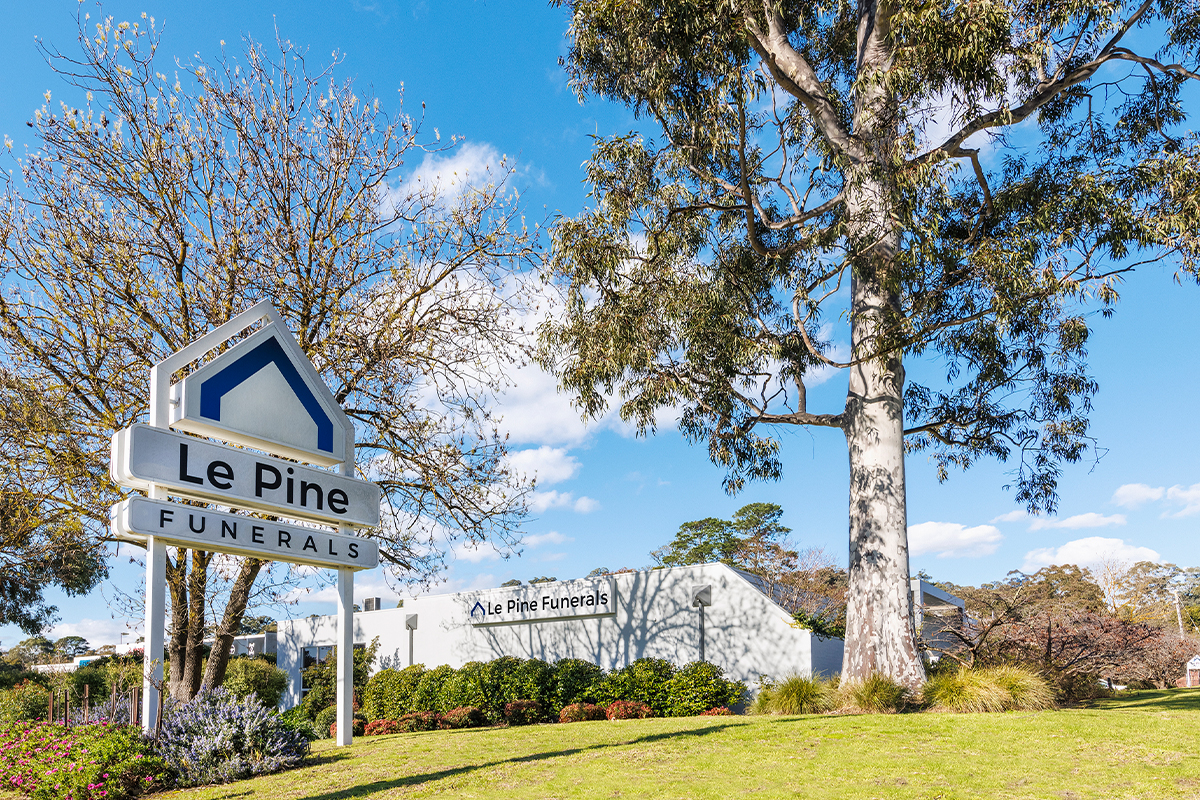 Le Pine Funerals Healesville Outside